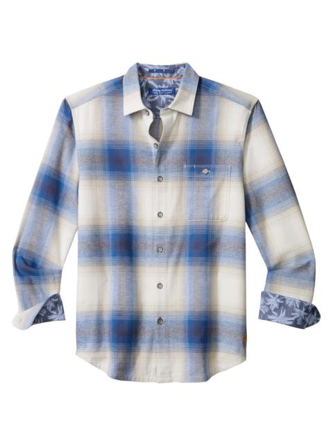 Tommy Bahama Men's Canyon Beach Orcas Ombré Shirt - Palace Blue