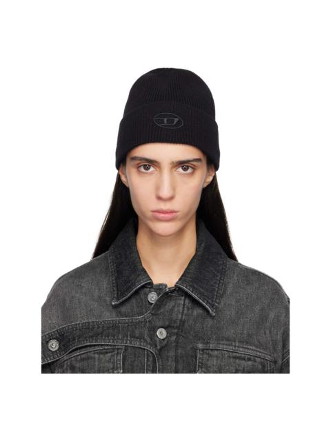 Diesel Black K-Coder-Fully B Beanie