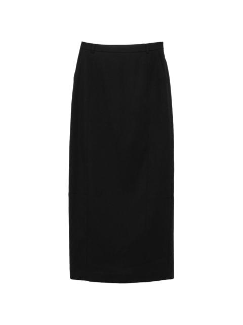 KIMHĒKIM faux-pearl-chain maxi skirt