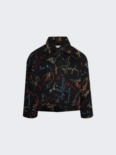 BODE Signature Scrawl Jacket Black