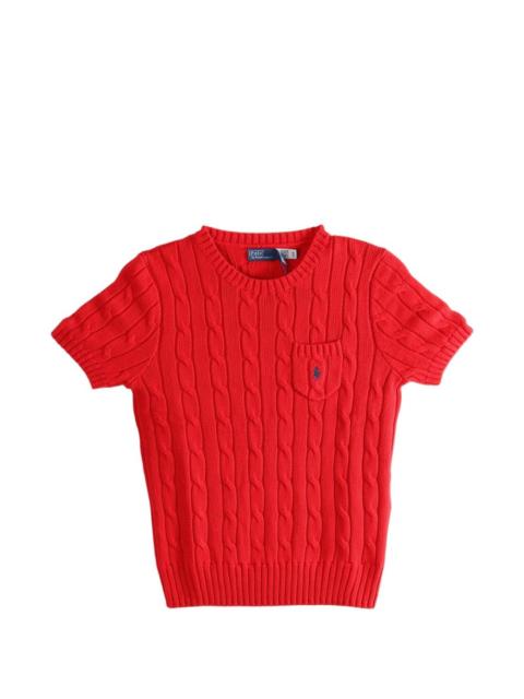 Polo Ralph Lauren cable-knit pocket sweater