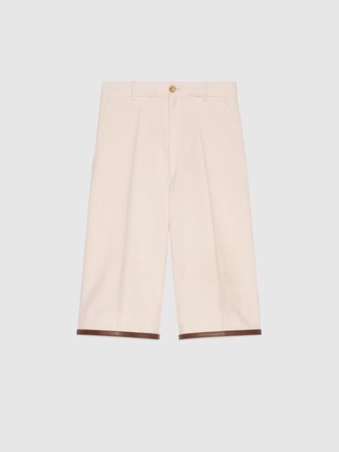 GUCCI Wool mohair bermuda shorts