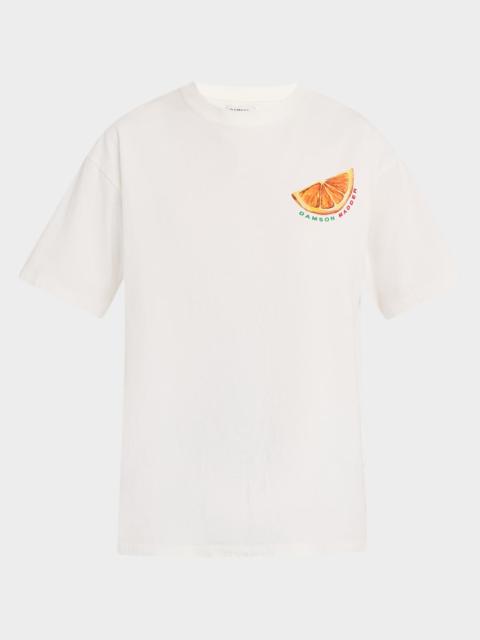 DAMSON MADDER. Spritz Crewneck Boyfriend Tee