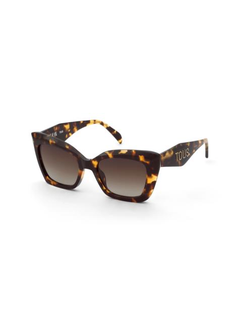 TOUS Havana-colored Sunglasses TOUS Faceted Logo
