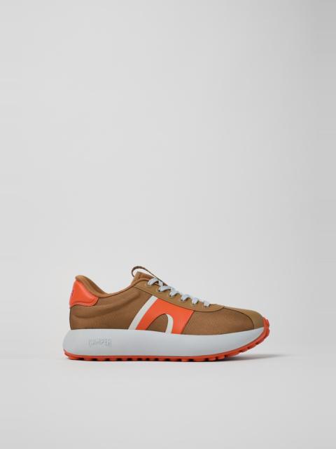 CAMPER Pelotas Athens Brown Textile Sneaker for Women