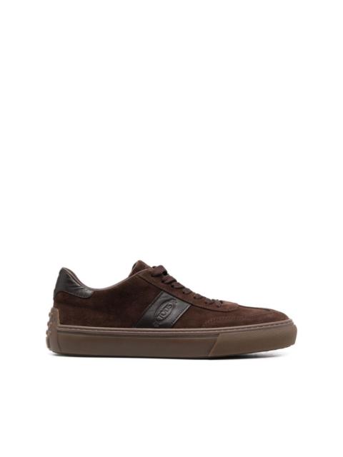 Tod's logo-patch low-top sneakers