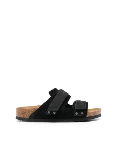 Uji side touch-strap sandals