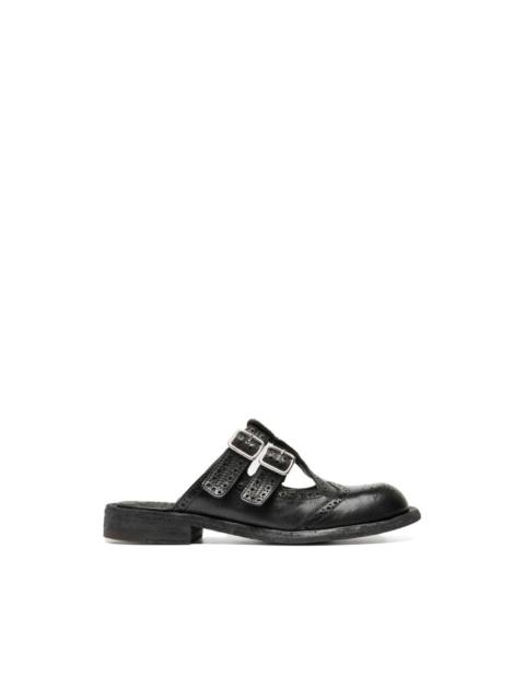 OFFICINE CREATIVE Rugged 117 flat mules