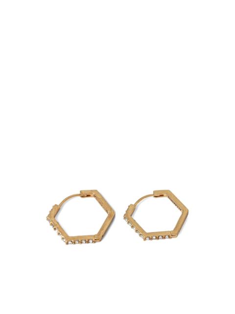 ALLSAINTS embellished hoop earrings