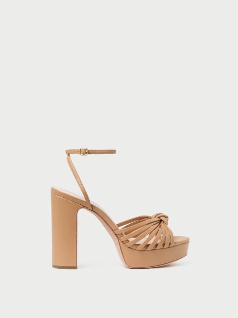LOEFFLER RANDALL Rivka Dune Knot Platform Sandal