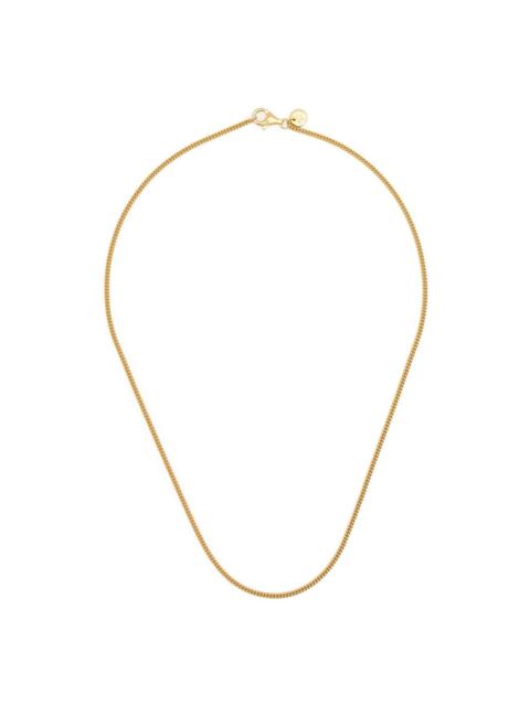 TOM WOOD Slim Curb Chain necklace