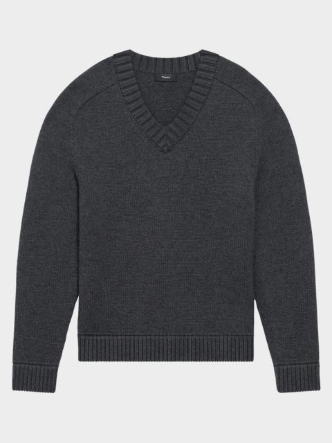 Theory Men's Wool-Cashmere V-Neck Sweater