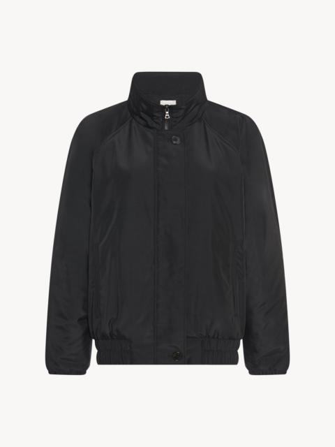 The Row Ide Jacket in Silk and Nylon