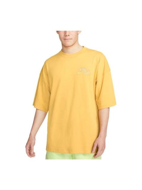 Nike Nike Just Do It Brandriffs T-Shirt 'Yellow' FB9818-725