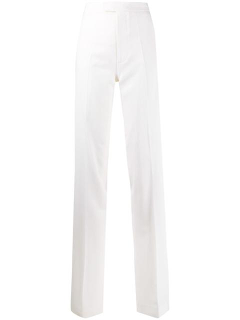 THE ATTICO high-waisted side stripe trousers