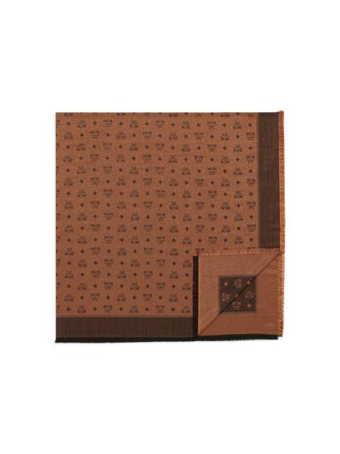 MCM monogram-pattern shawl