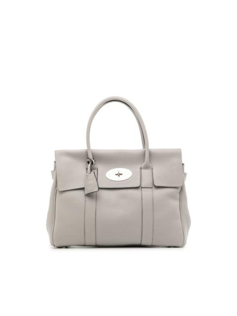 Mulberry Bayswater grained-finish tote bag