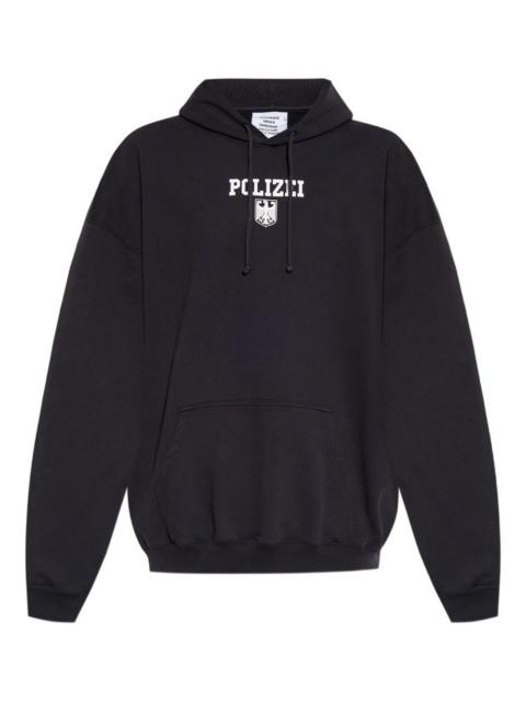 VETEMENTS printed hoodie