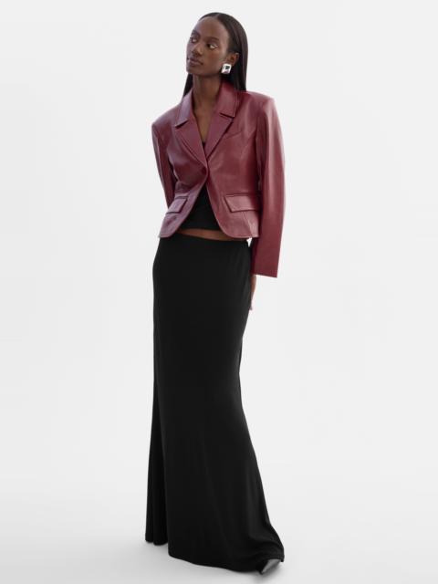 LAMARQUE VALENTINA | Micro Leather Blazer