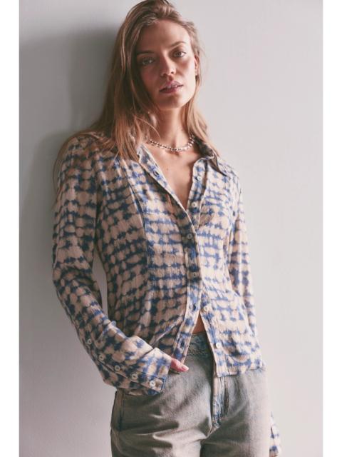 FREE PEOPLE We The Free Nathalia Button Down Top