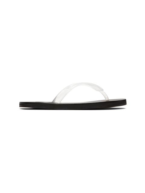 ANCIENT GREEK SANDALS Transparent Saionara Jelly Flip-Flops