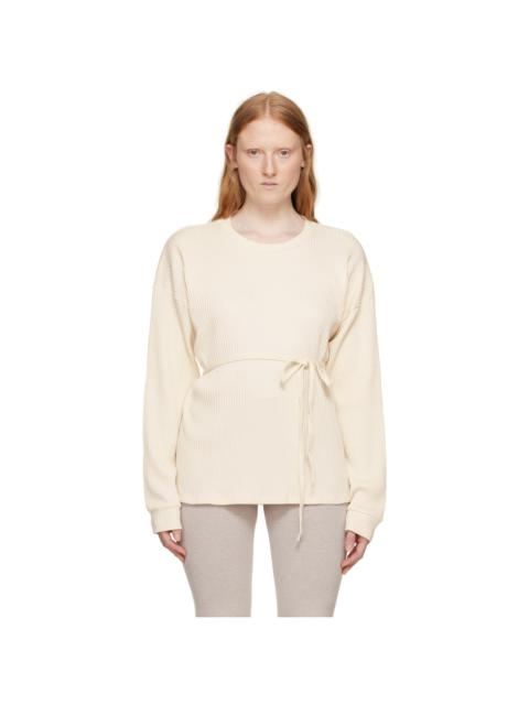 BASERANGE Off-White Shaw Long Sleeve T-Shirt