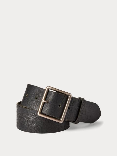 RRL by Ralph Lauren Distressed Leather Belt