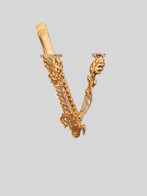 VERSACE Virtus Crystal Hair Pin