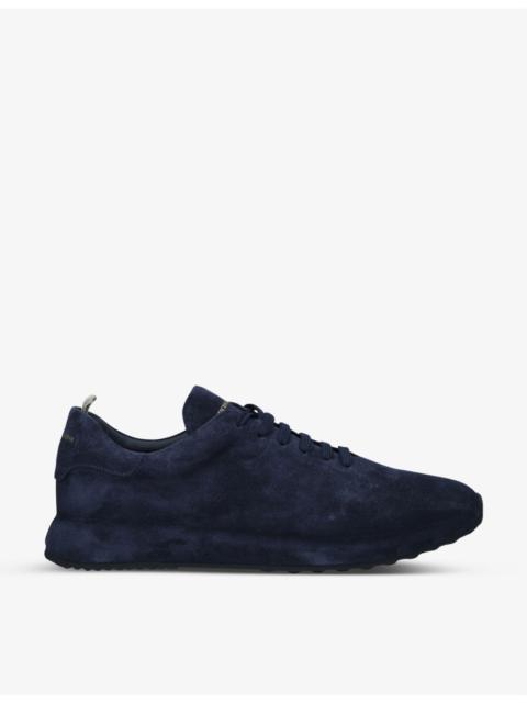 OFFICINE CREATIVE Race 17 covered-sole suede trainers