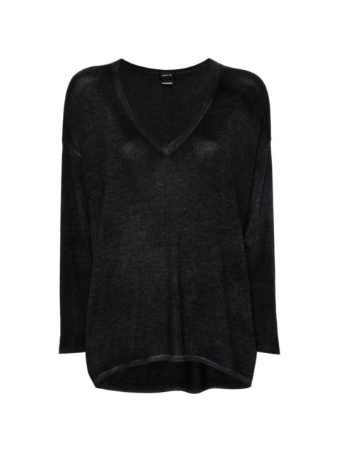 V-neck jumper