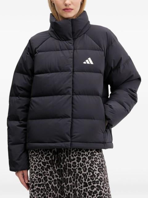 adidas logo-detail puffer jacket