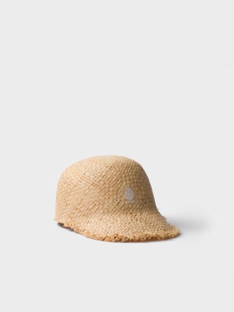 Prada Raffia baseball cap