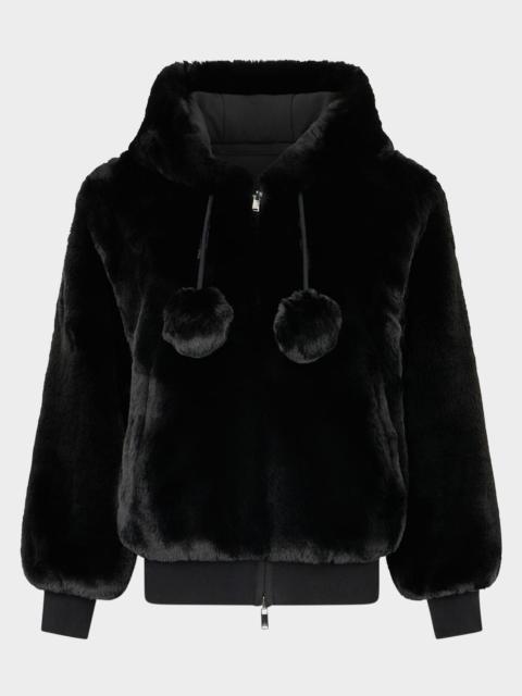 MOOSE KNUCKLES Mealy Reversible Hoodie Bunny Jacket