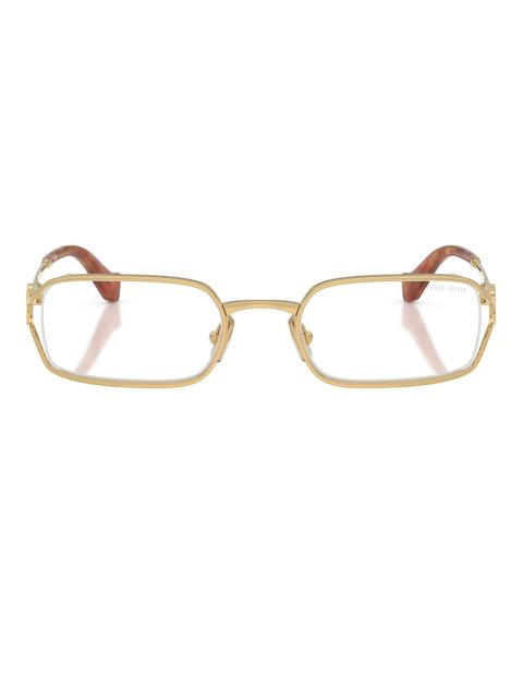 Miu Miu Rectangular Optical Glasses