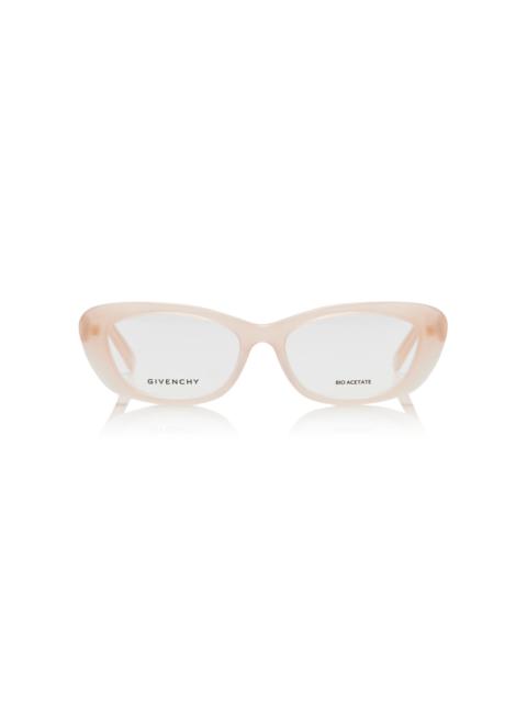Givenchy City Cat-Eye Acetate Glasses pink