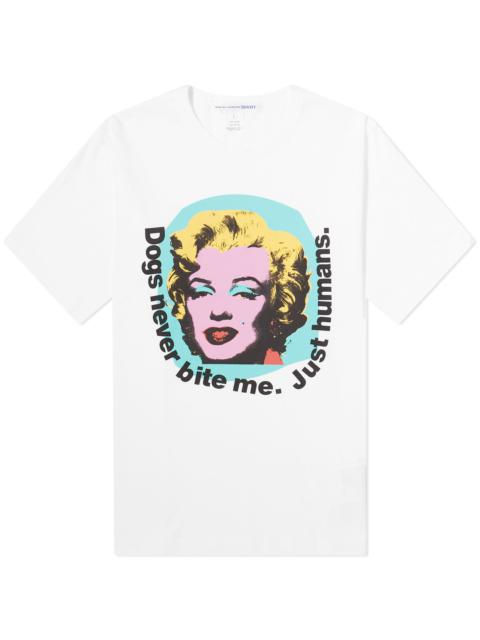 Comme des Garçons SHIRT Comme des Garçons SHIRT x Andy Warhol Marilyn Monroe T-Shirt
