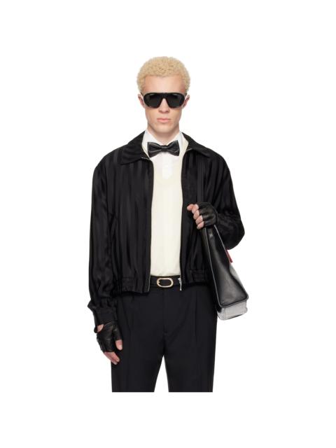 ERNEST W. BAKER Black Harrington Jacket