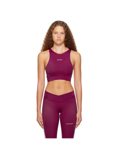 Palm Angels Purple New Classic Sport Bra