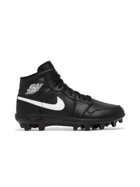 Jordan 1 Mid TD Cleat 'Black' 2023