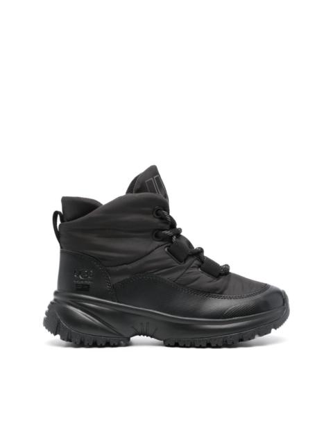 UGG Yose Puffer lace-up boots