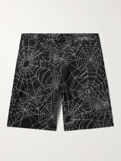 NEIGHBORHOOD Straight-Leg Printed Poplin Shorts