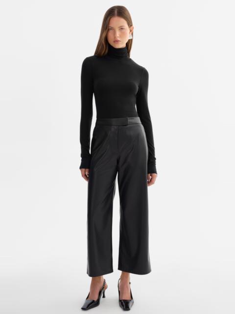 LAMARQUE LAEL | Cropped Faux Leather Trouser