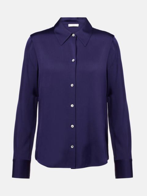 Vince Silk-blend satin shirt