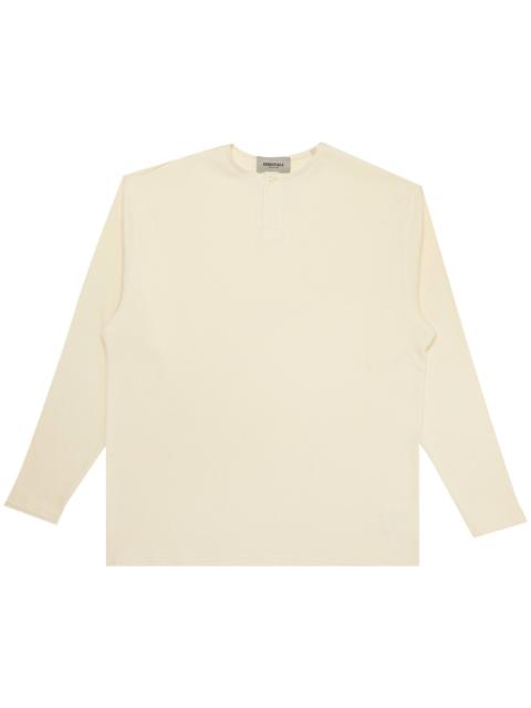 Fear of God Essentials Thermal Henley Long-Sleeve 'Buttercream'