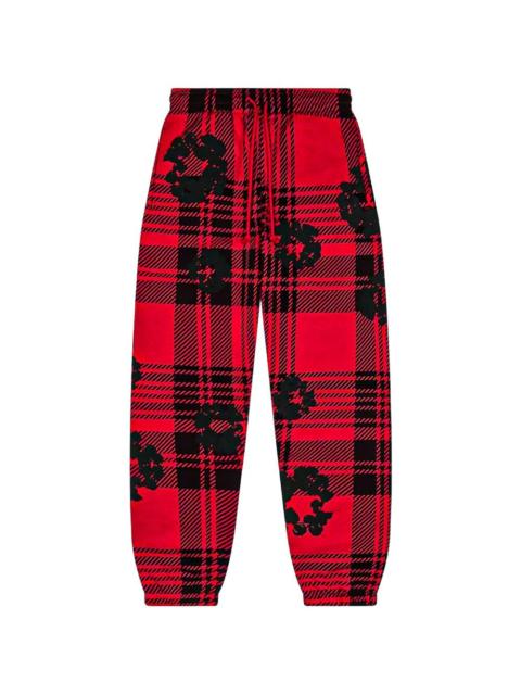 DENIM TEARS plaid wreath sweatpants