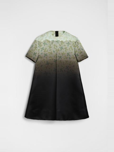 Jil Sander Silk Printed Mini Dress