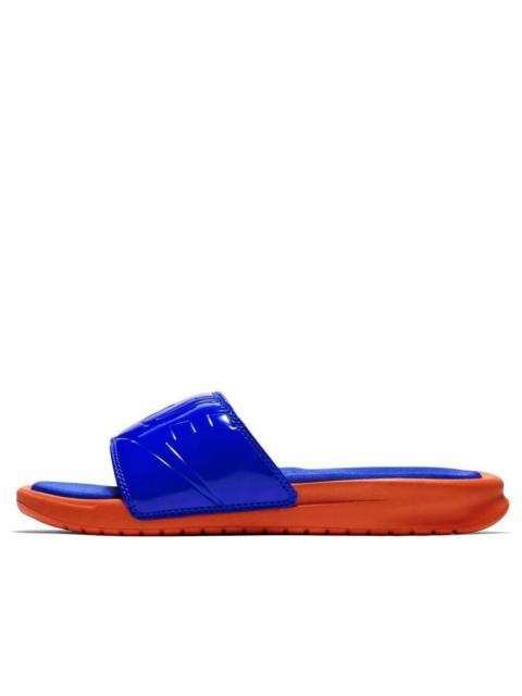 Nike (WMNS) Nike Benassi Slides 'Vintage Coral Racer Blue' AO2408-800