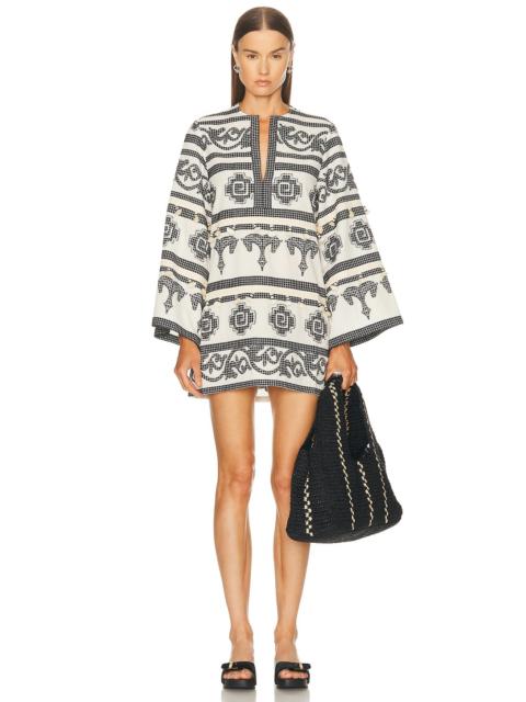 Johanna Ortiz Quetzalcalt Temple Mini Dress