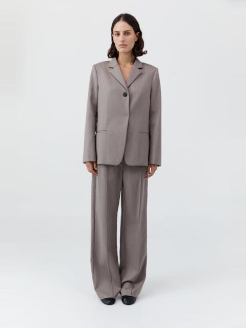 ST. AGNI 90s Wool Blazer - Doe