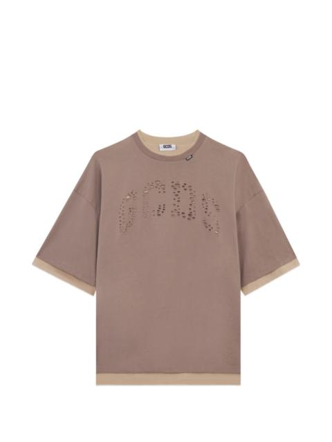 GCDS logo-detail T-shirt